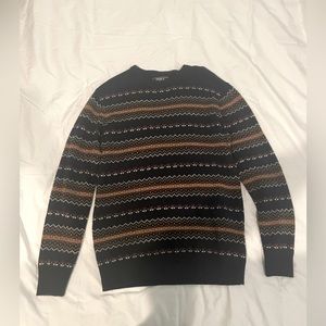 Christmas Print Crewneck Sweater